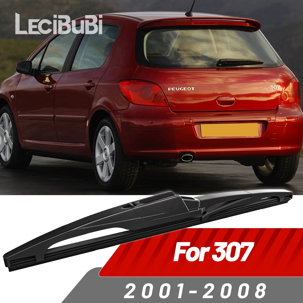 Rear Windshield Wiper Blade Windscreen Wipers Accessories For Peugeot 307 2001-2008 2002 2003 2004 2005 2006 2007