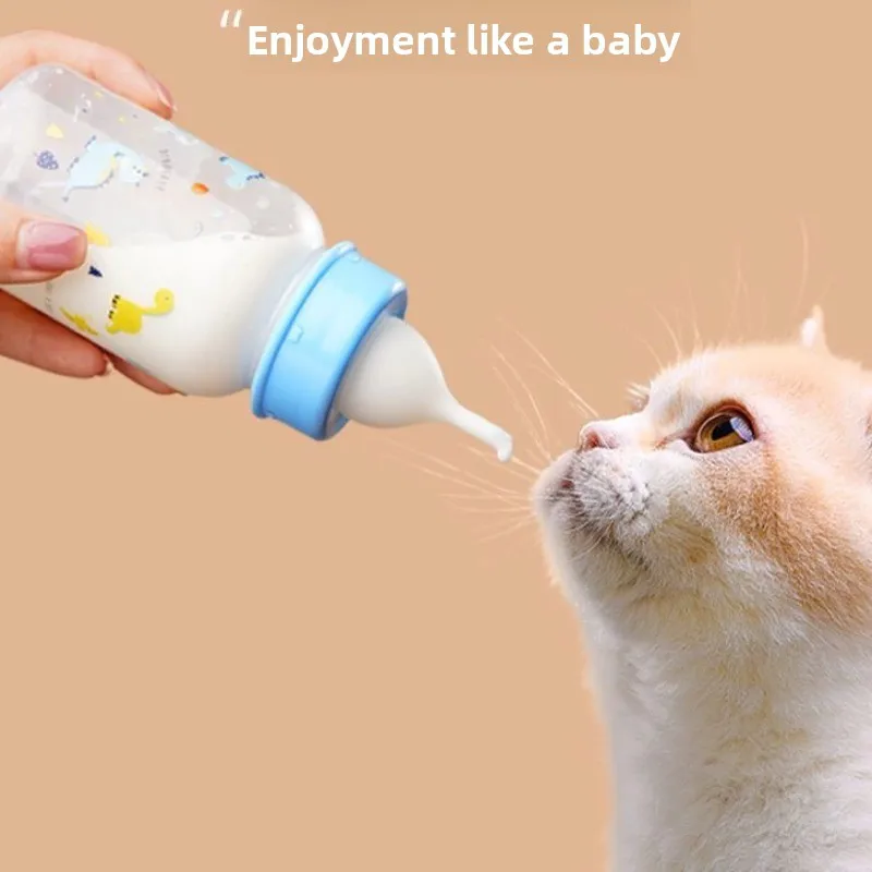 

Baby Bottles for Kittens, Newborn Pets, Puppies, Small Kittens, Puppies, Dog Feeders, and Supplies for Feeding Nipples