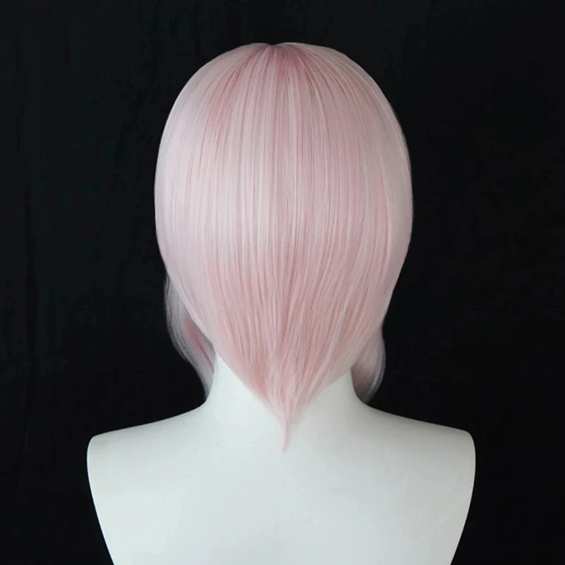 Kolorowy etap projektu Anime SEKAI! Akiyama Mizuki peruka do Cosplay długie różowe kręcone syntetyczne peruki do włosów odporne na ciepło