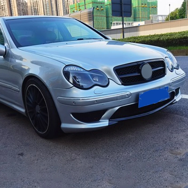 Front Bumper Grille Hood Tuning Racing Grill For Mercedes-Benz C-Class W203 C200 C240 C280 C320 2001-2007 ABS Grills