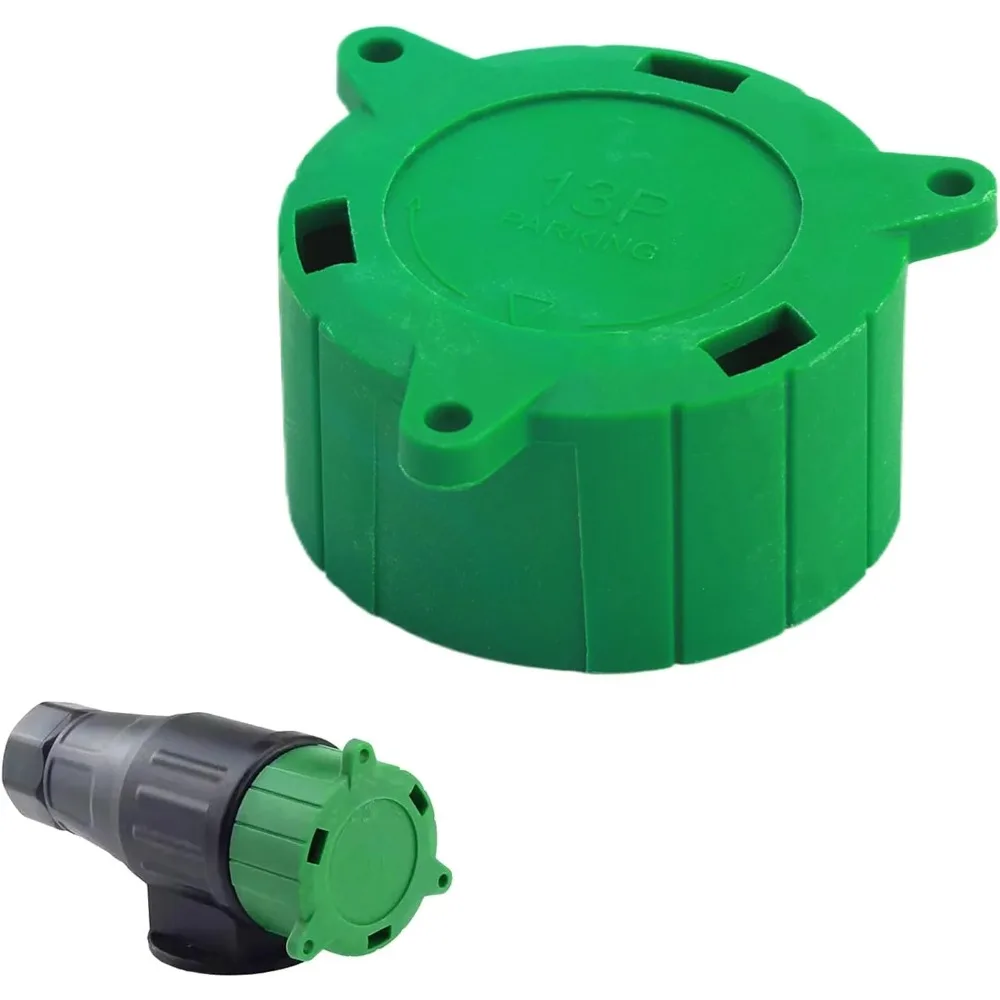 1Pc Trailer Connector Plug Dustproof Cover Dust Cap Universal Parking Socket Protection Towing Adaptor for 8/13-Pin Dust Cap