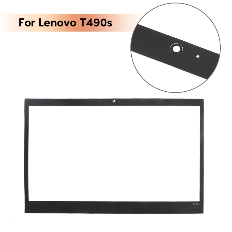 Laptop LCD Bezel Frame Surround Screen Front Sheet Sticker Replacement for Thinkpad T490S Computer Accessory