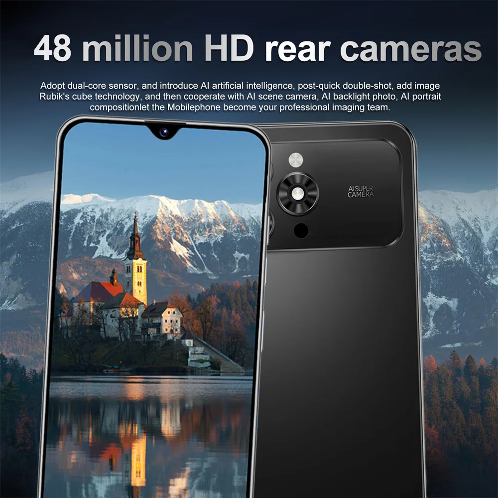 بطارية 2026 I17 Pro Max 8000mAh الإصدار العالمي بطاقة مزدوجة ذكية أصلية 7.0 بوصة 22 جيجابايت + 2 تيرا بايت وظيفة التعرف على الوجه أندرويد #3