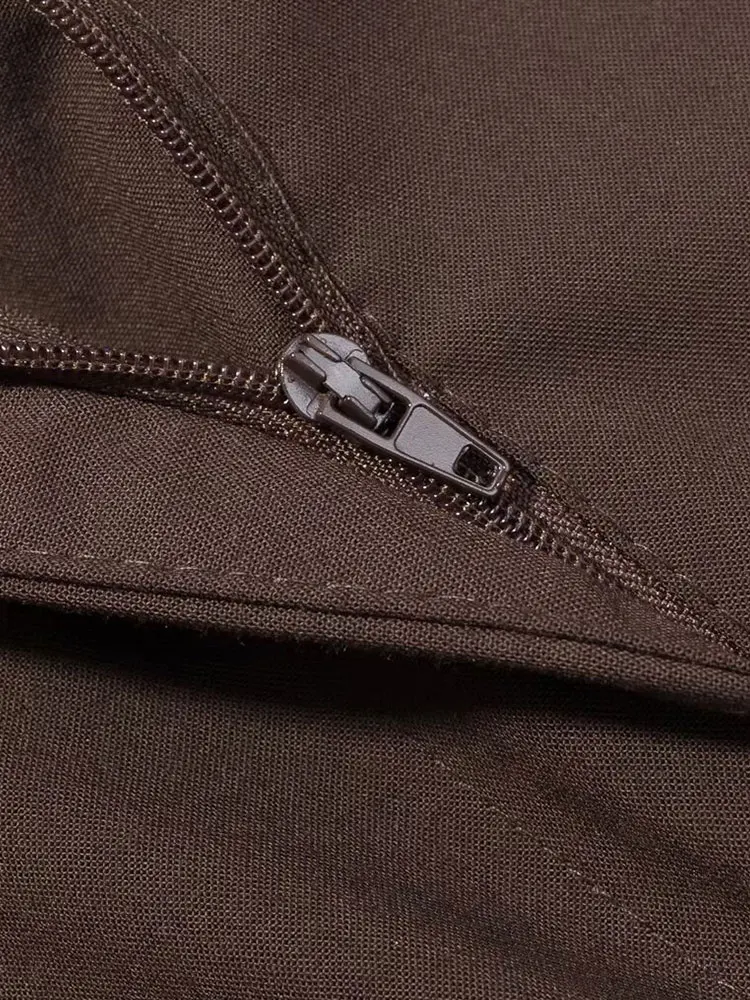 NLZGMSJ オフィスウェア女性アンクルパンツ 2025 秋ハイウエストパンツ女性カジュアルズボンベルト付きパンツ Y2K