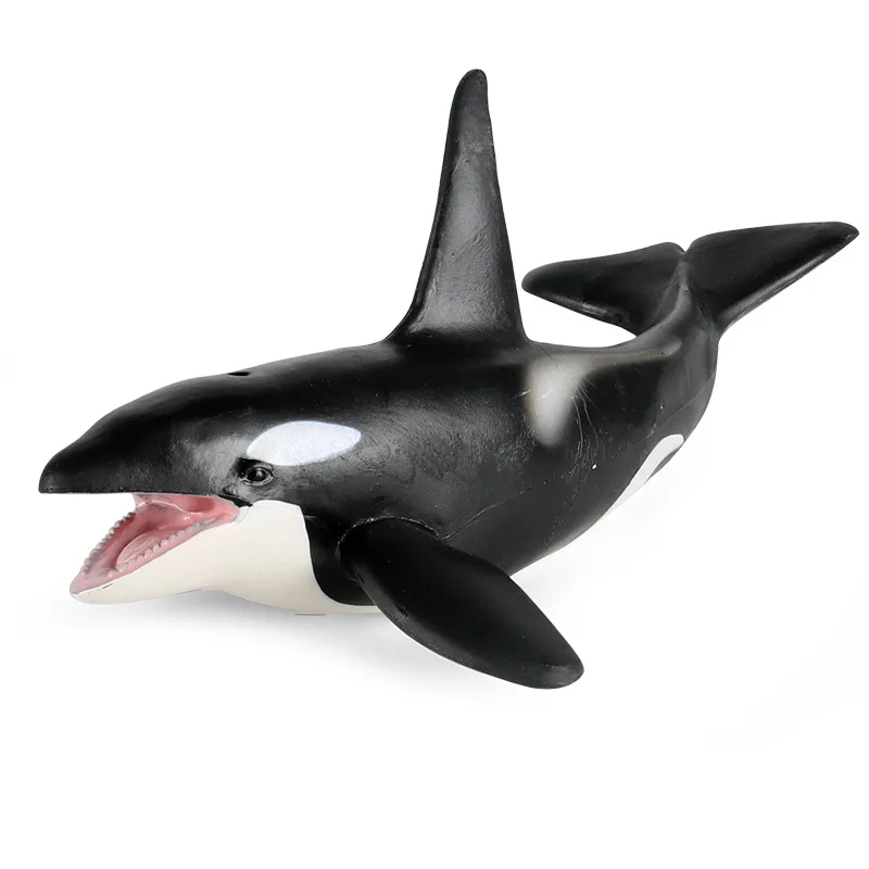 

Children's cognitive toys, simulated killer whales, sharks, marine organisms, animal models, static solid ornaments, figurines