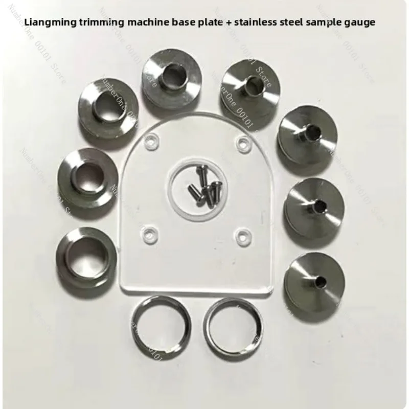 For Dewalt DCW600B Trimmer Accessories, Woodworking Groove Cutting Machine Shaft Sleeve Base Plate, Engraving Sample Gauge