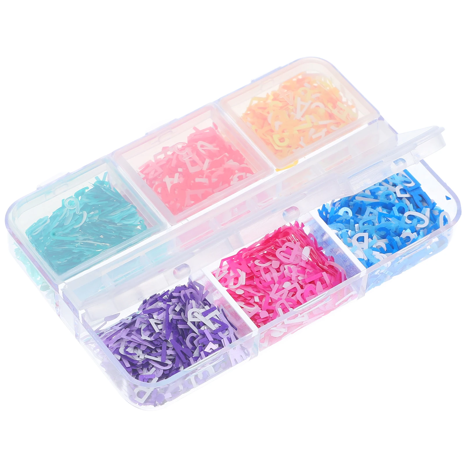 

Letter Shaped Sequins Nail Art Decoration Pearlescent 26 Alphabet Rhinestones Wedding Party Manicure Supplies