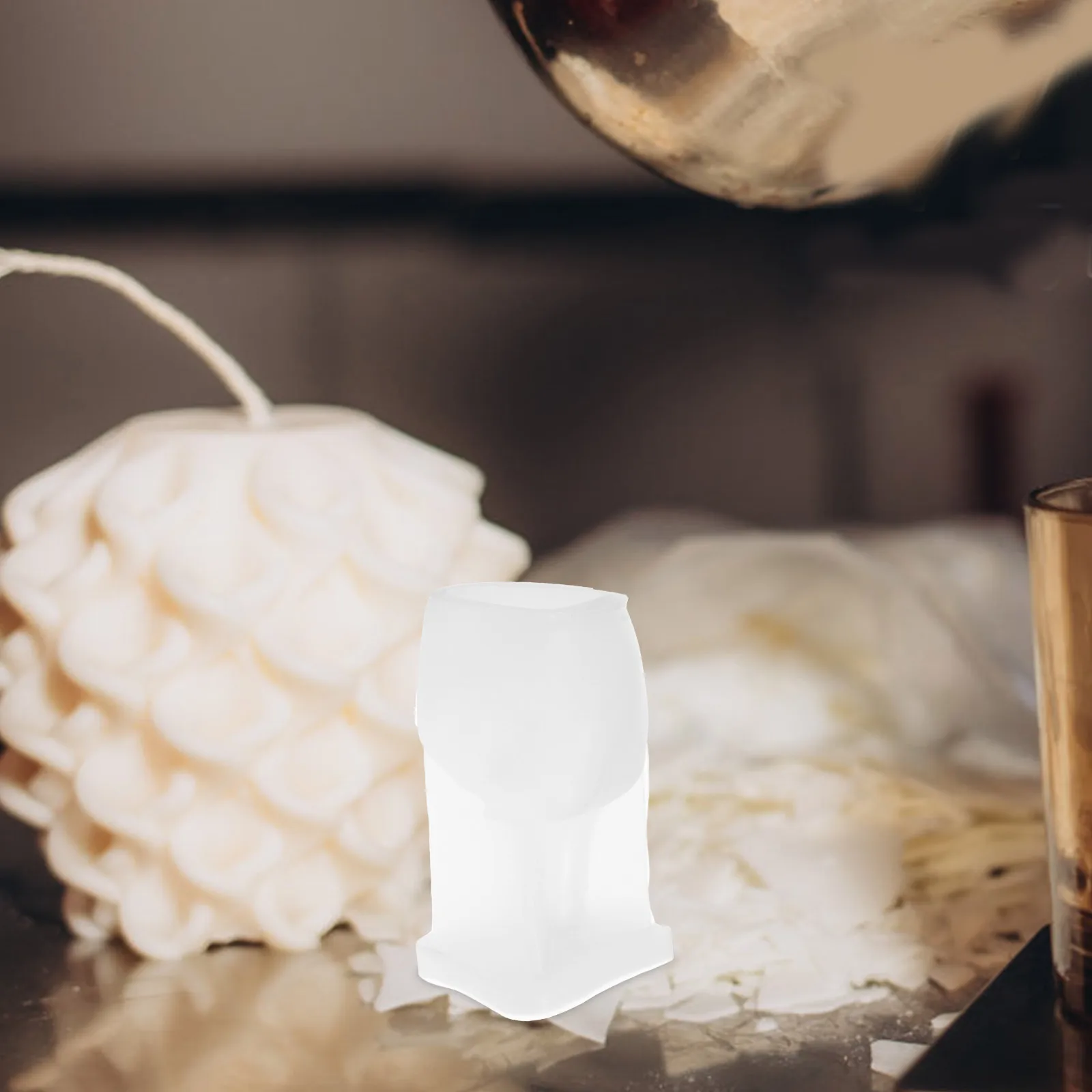 

Hand Shaped Silicone Mold Finger Reusable Durable Soap Ice DIY Gift Molds For Making Aromatherapy Scented