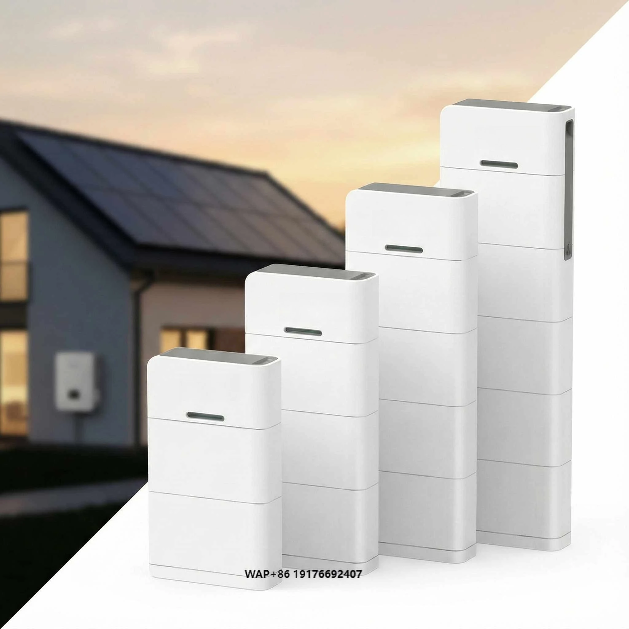 24KWH High Voltage Modular LiFePO4 Battery Pack 480V 50AH IP65 Stackable for Residential Off-Grid Hybrid Solar Energy Storage