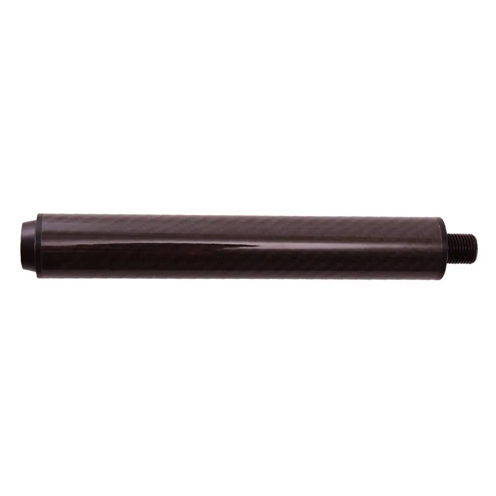 Carbon Fiber Cue Extension Pool Cue Extender for Billiards Cues