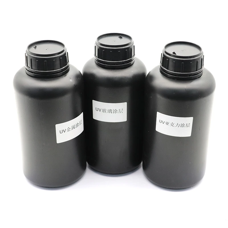 UV Printer Ink Coating for Acrylic Metal Glass PP Wood melamine board Primer UV Ink Coating Compatible with Epson UV Printers