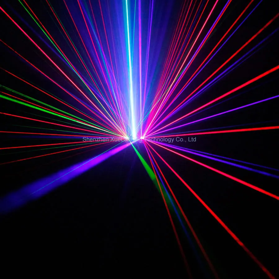 21 Lens DJ Disco Beam Patterns Stage Laser Light Projector RGB UV LED Strobe Party Holiday Dance Chrismas Wedding Lamp H3D2