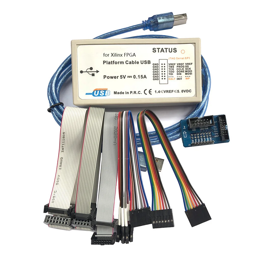 FT2232 Version USB Downloader Debug JTag Programmer Cable for FPGA CPLD