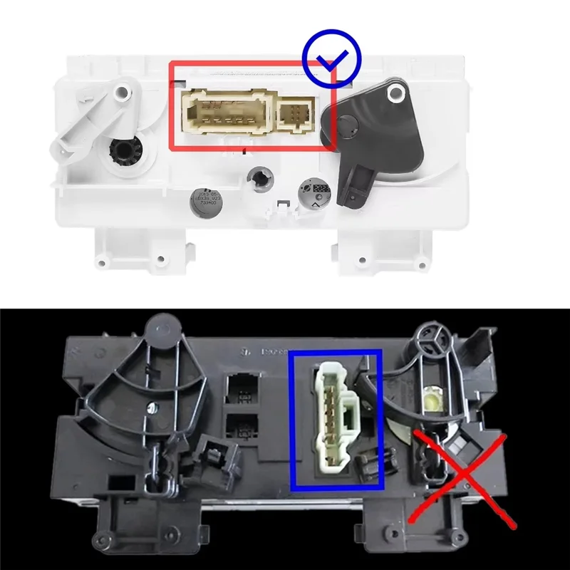 1607875480 Car Air Conditioning Control Switch Air Conditioning Panel For  307 Citroen C4 6451VN-Hot