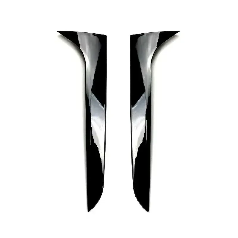 

Для A4 B8 крыло проточная пластина переключатель глянцевый черный автомобильный задний спойлер боковой спойлер диффузор багажника 2009-2016