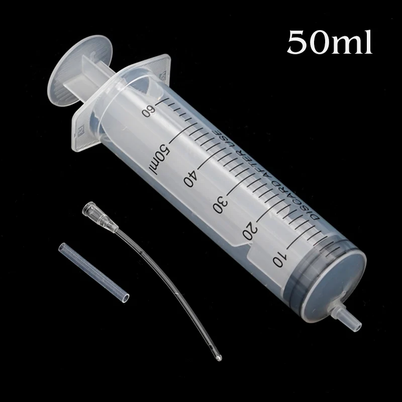 Large Cpacity Animals Feeding Syringe Reusable Pump Measuring Suction Injector for Oil Fluid Water Seringa Seringue 60ml-500ml