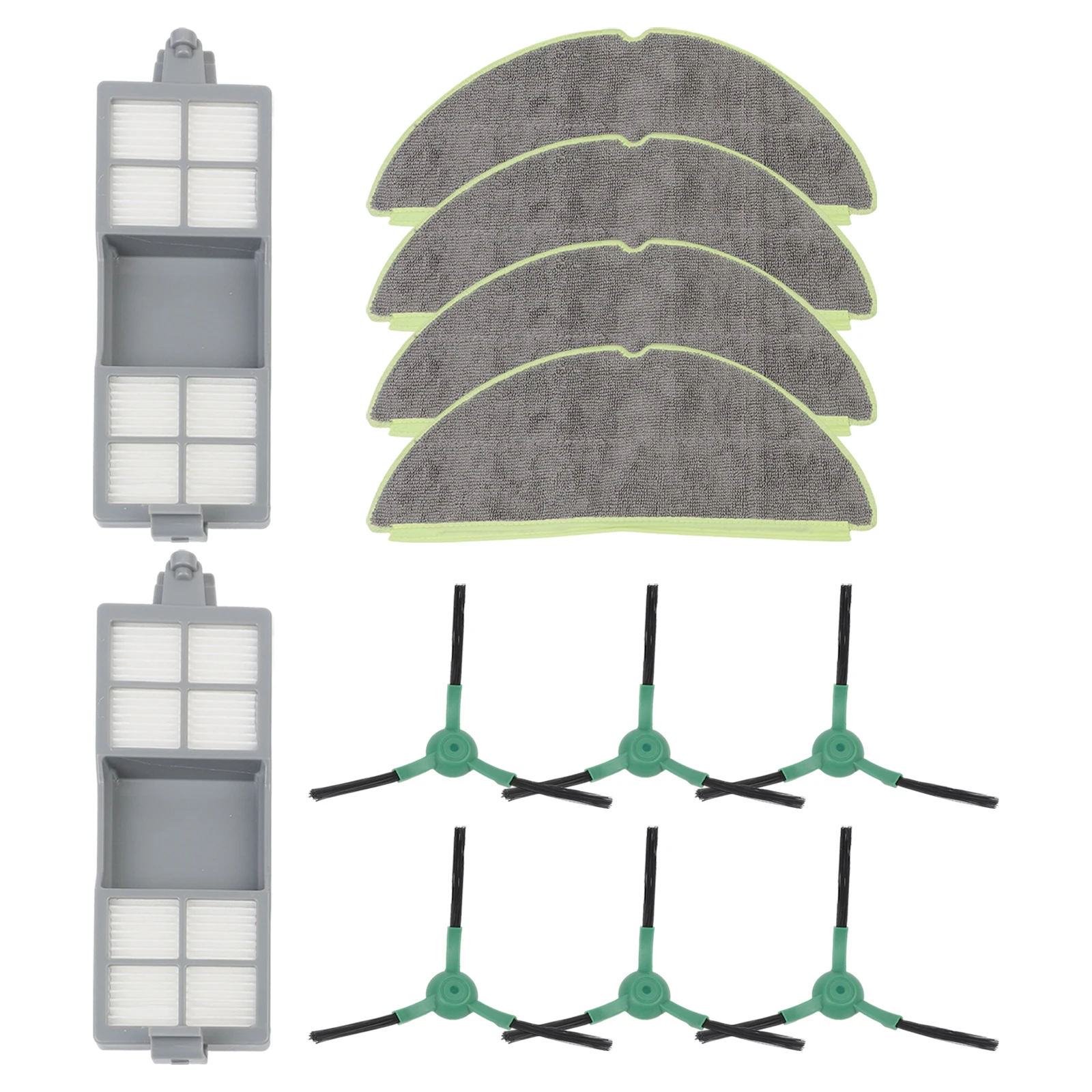 HEPA Filter Side Brush Kit Home Cleaning Side Brush Cleaning Solution High-Quality Filters Long for service Life For Combo
