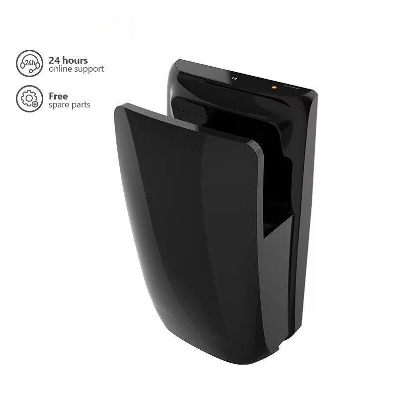 Portable Bathroom Commercial Wall Mounted Electric High Speed Super Power Automatic Infrared Sensor air Jet Hand Dryer