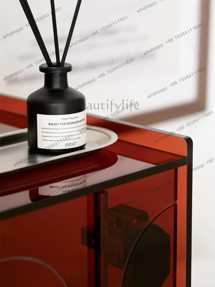 Bathroom sideboard, acrylic storage, living room, bathroom, waterproof storage, storage high cabinet