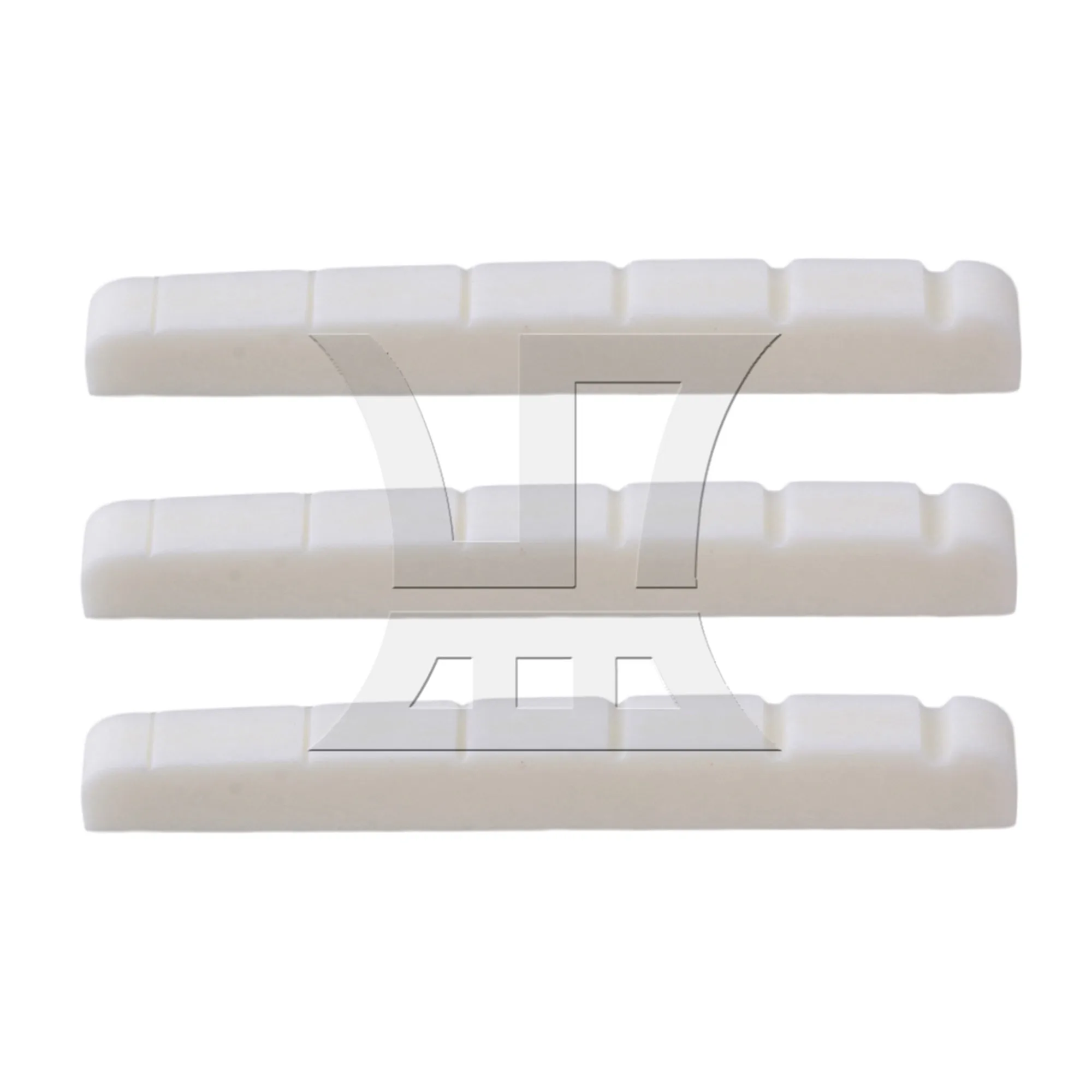 

YIBUY 3pcs Guitar Nut 42*3.5*4.5/3.5 For Electric Guitar