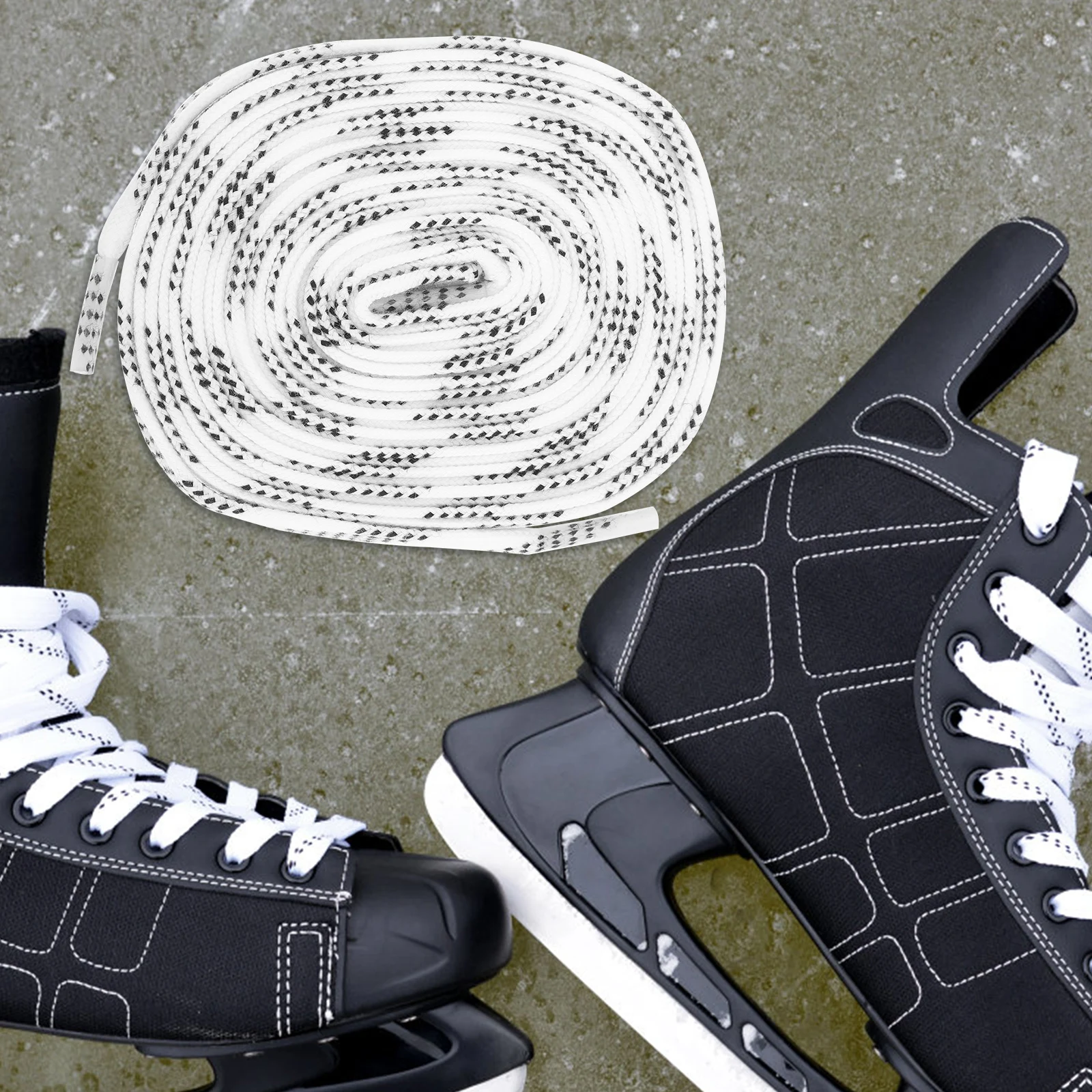 

1Pair Ice Skates Laces Strong Flexible Shoelaces for Roller Skates Skiing Sports Boots Ideal Gift for Skating Lovers