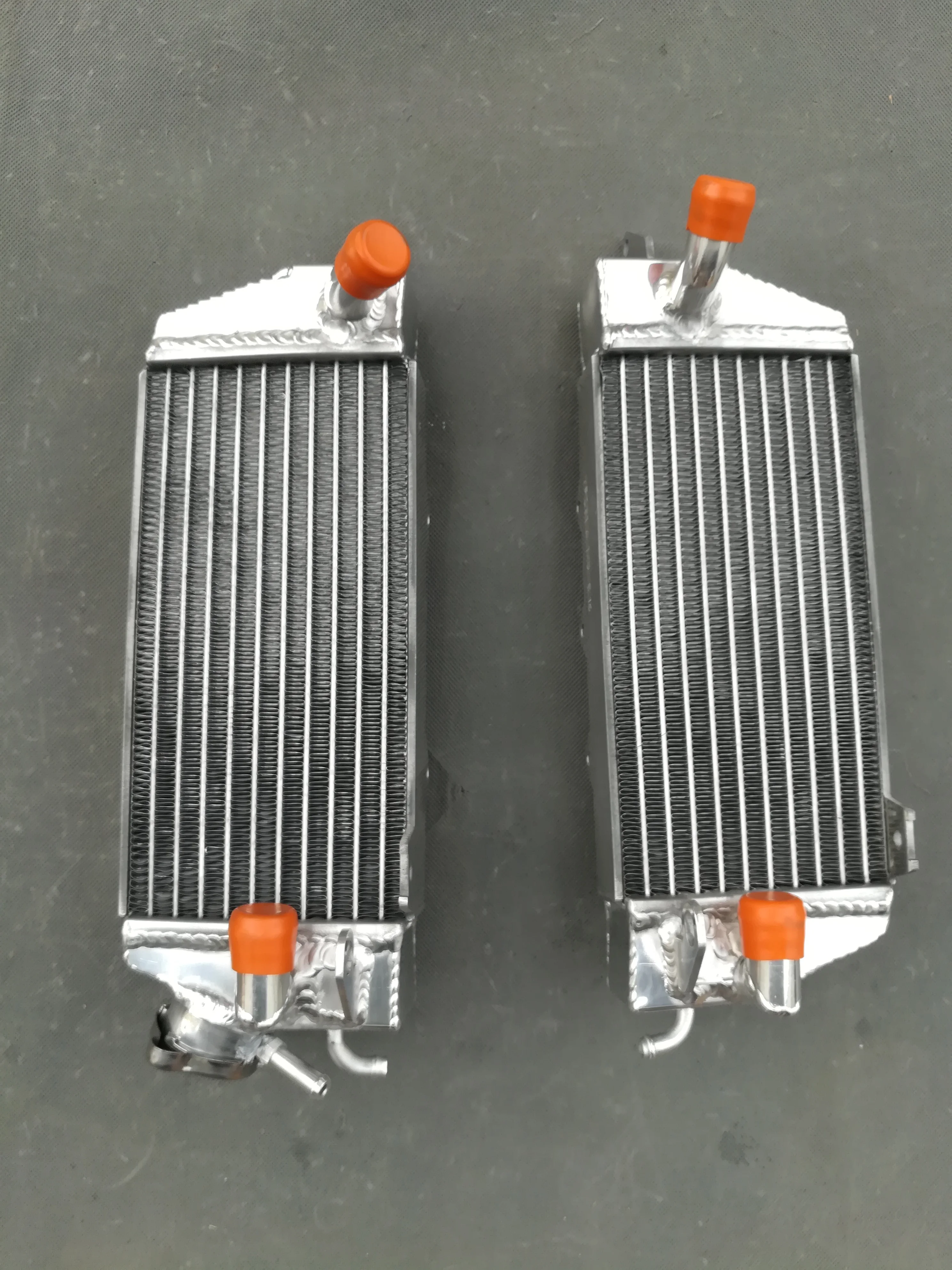 For 1985-1988 Husqvarna Cagiva WRK125 WMX125 WMX250 Aluminum Radiator Cooler Cooling Coolant 1985 1986 1987 1988