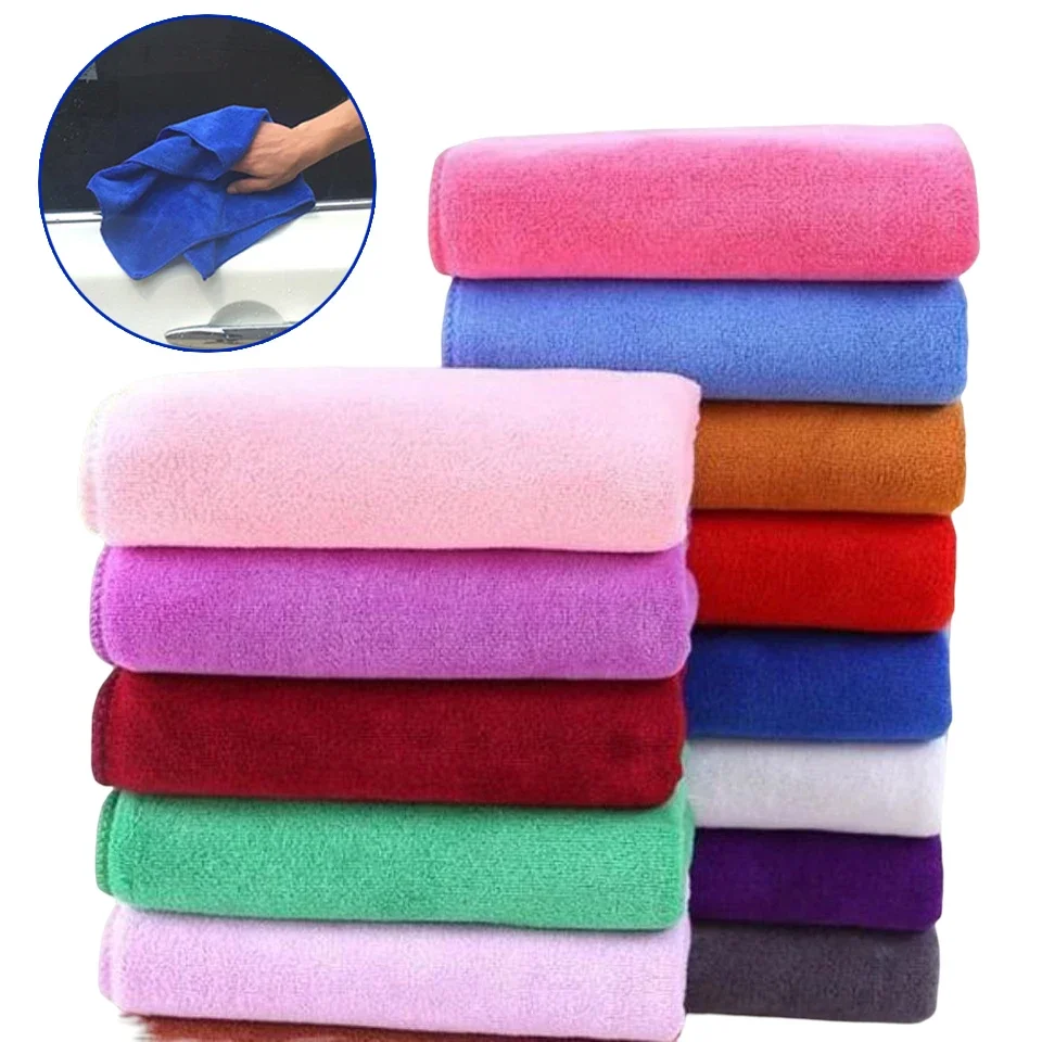 

Microfiber Towels Car Wash Drying Cloth Towel Household Cleaning Cloths Auto Detailing Polishing Cloth Home Clean Tools