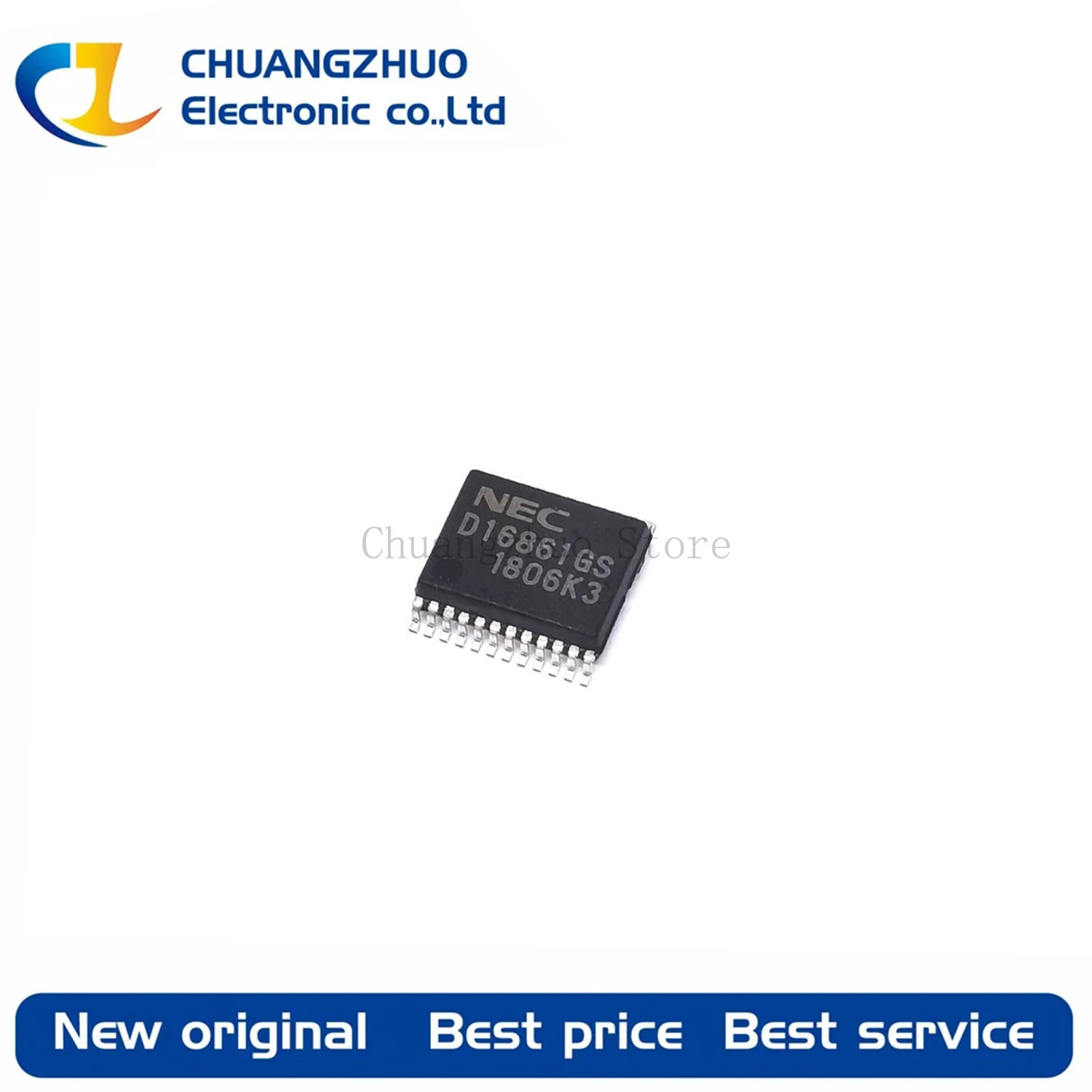 1Pcs New original D16861GS 16861 SSOP-24 ignition driver IC automotive ECU