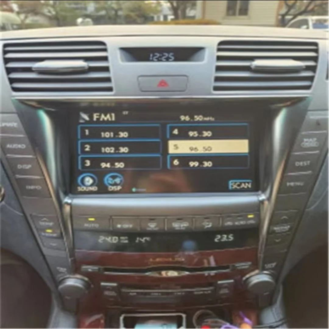 شاشة أندرويد HD لكزس LS460 LS400 2006-2012 راديو السيارة لتحديد المواقع والملاحة الوسائط المتعددة مشغل تلقائي رئيس وحدة الصوت ستيريو الصوت #3