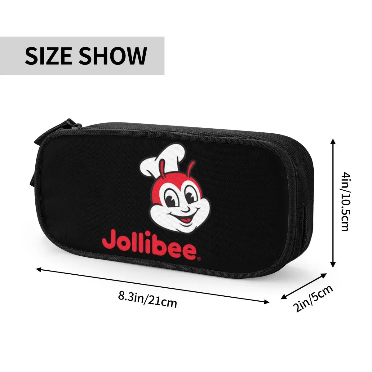 Jollibee 2 astucci per matite per studenti, scatola per penne scolastiche, astuccio per matite di grande capacità, portapenne