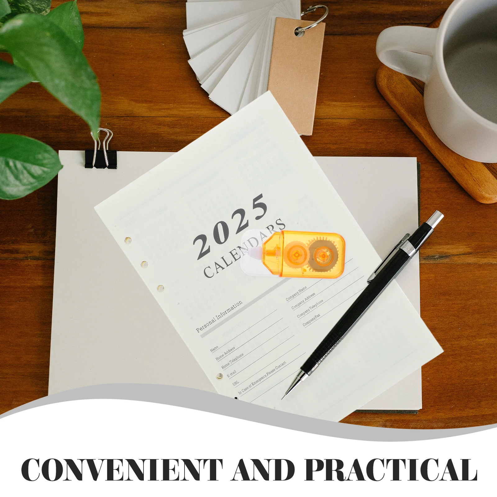 

6pcs Tape Rainbow Color Students Supplies Portable Students Supplies Mini Stationery Writing Tools Study Aids