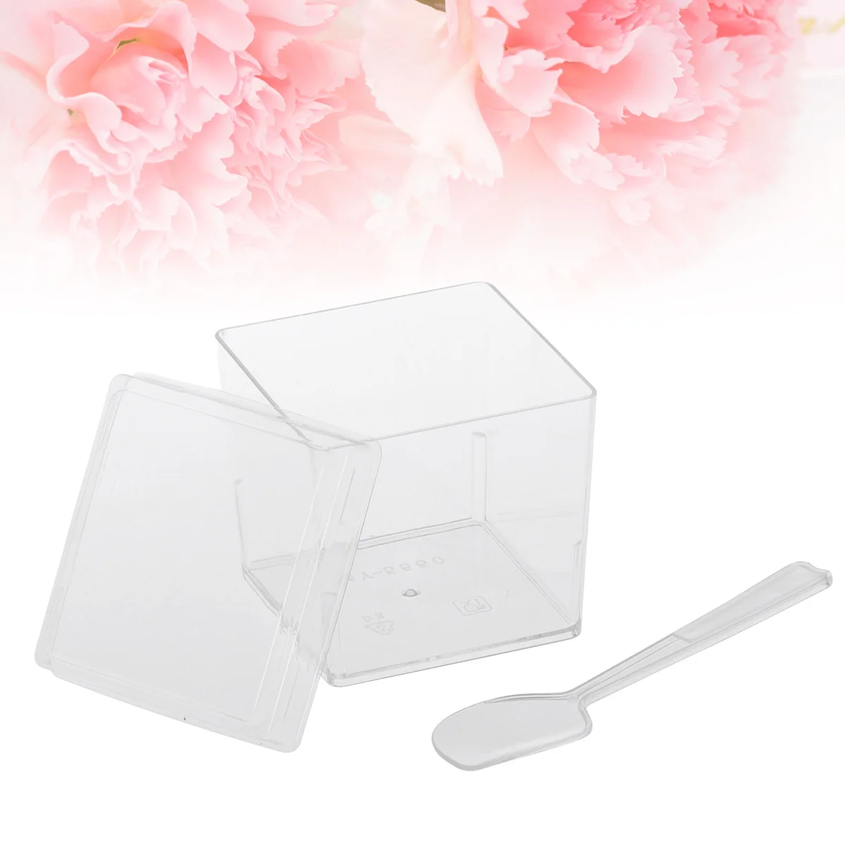 

20 set 120Ml Mini Dessert Cups Small Appetizer Bowls Catering Supplies For Jelly Mousse Tiramisu Parfait Glass With Spoons