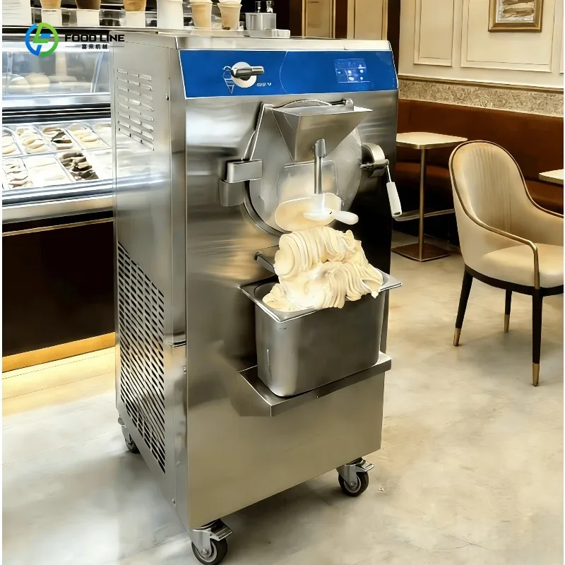Customized Hard Ice Cream Machine Batch Freezer Professional Ice Cream Manufacturer Equipment