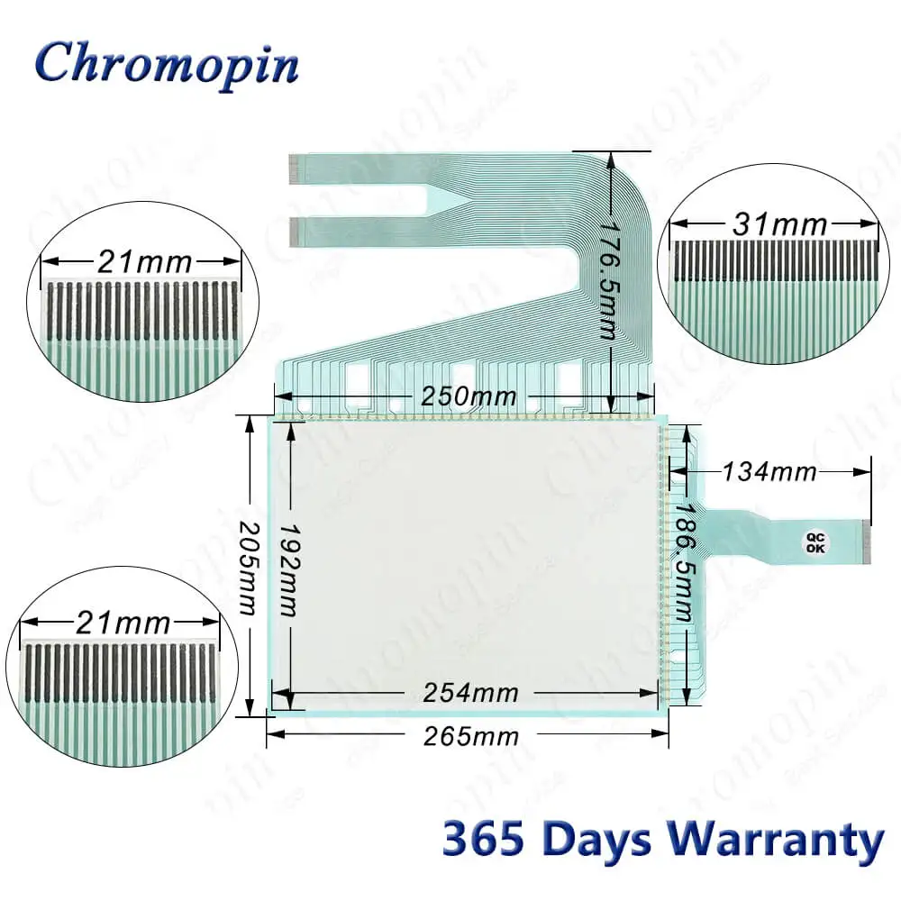 

Стеклянный дигитайзер сенсорной панели для Pro-face 3180021-02 2880045-02 3180021-05 Сенсорная панель с накладкой (защитная пленка)