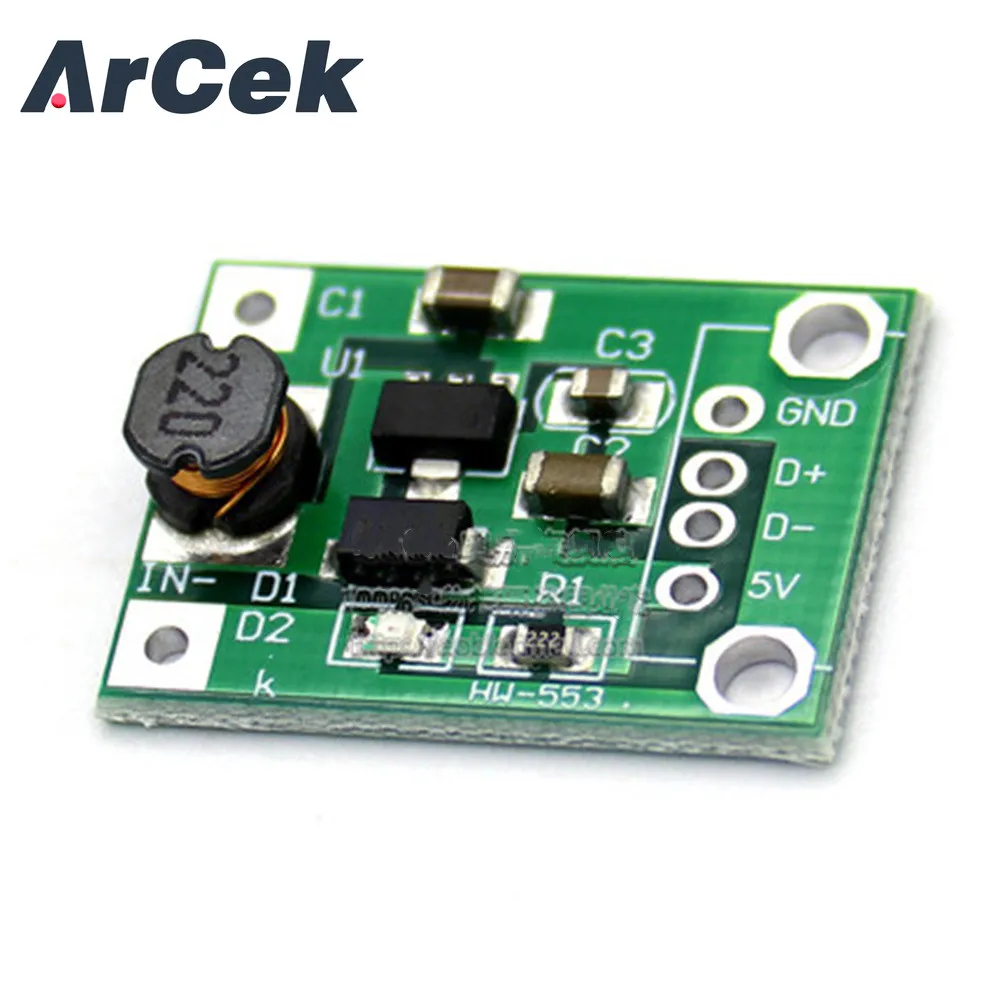 600mA DC-DC Mini Step Up Power Module 1-5V To 5V Step-up Boost Converter
