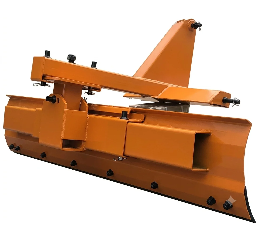 Robust Structure 4x4 Tractor Small Farm Tractor Mounted Mini Grader Land Leveler Blade Scraper Grader for Snow Removal