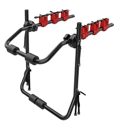 Bike Car Mount Rack Stand Carrier Foldable Bike Carrier Rack Fits Universal Travel& Transit for Hatchback, Saloon, Minivan
