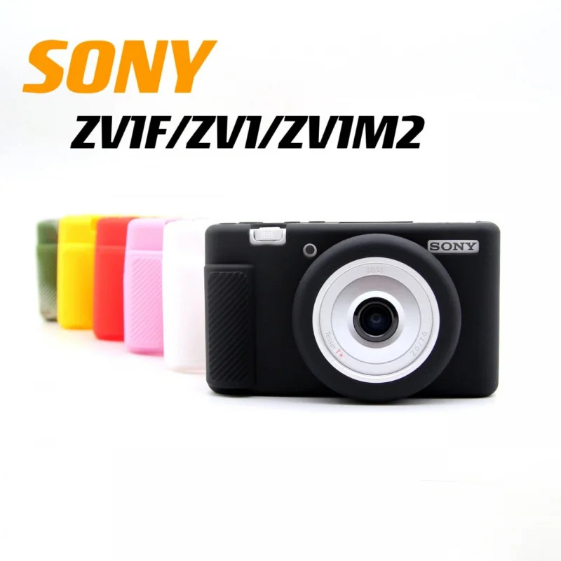 For Sony ZV-1 Mark II ZV1M2 Protective Case Dustproof Scratchproof Camera Cover Bag ZV1F ZV-1F Accessory Silicone