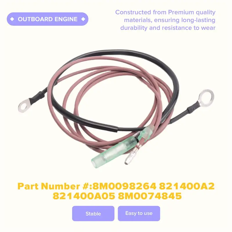 Einfach zu installierender Natural Trim Sender Kit für Mercury Außenbordmotoren – Modelle mit 30, 35, 40, 50 und 60 PS, Teilenummern 8M0098264, 821400A2, 821400A – Detail 4