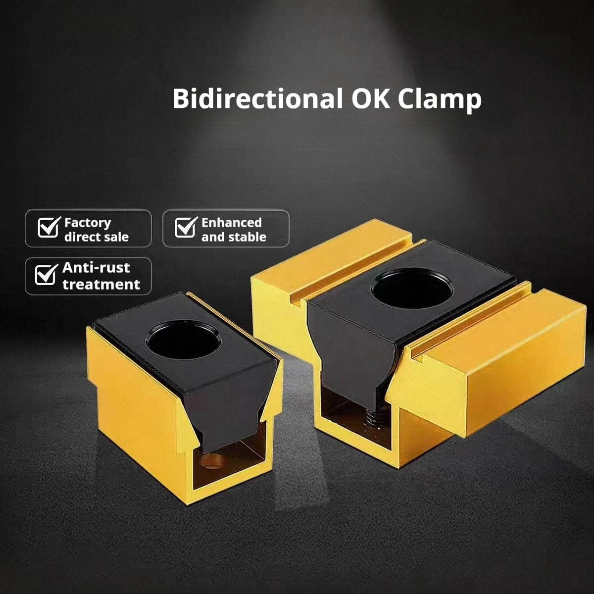 CNC Batch Product Processing OK Precision Fixture Multi Station Fixed Small Inner Support Clamping Block E06 E06L E08 E08L