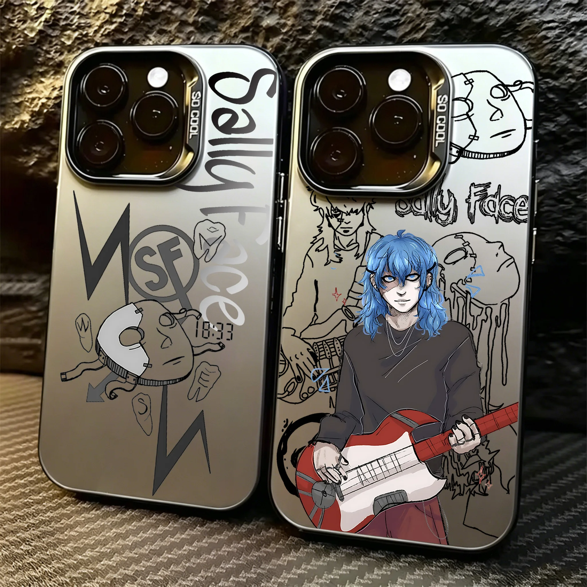 Horror S-sallys faces Phone Case for Samsung Galaxy A37 A57 A17 A07 A16 A35 A55 A25 A05S A15 A56 A54 A36 A34 A24 A26 4G 5G Cover