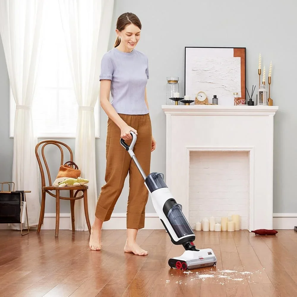 EU Warehouse Roborock Dyad 78dB 13Kpa Suction PressureWet Dry Home Industrial Wet Dry Wireless Vacuum Cleaner