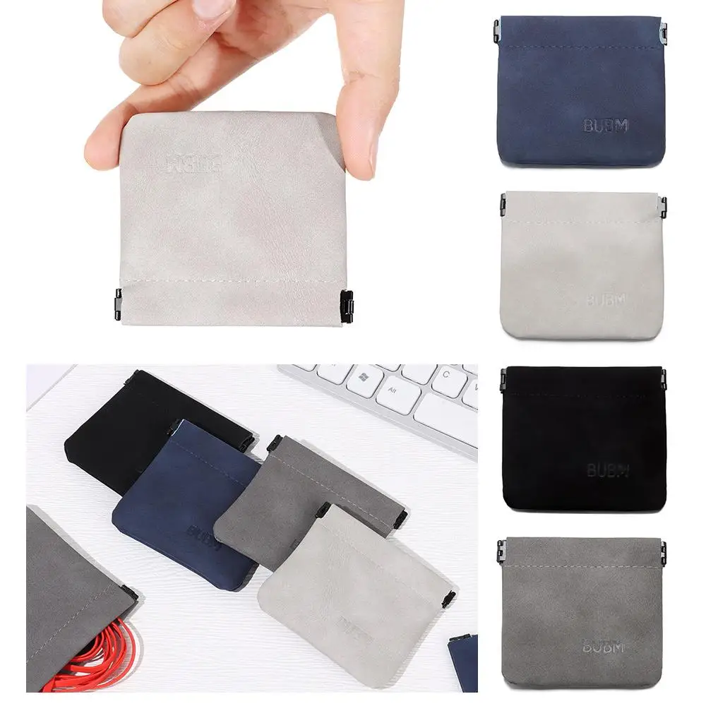 Gift Pouch Small Wallet Memory Card Earphone Storage Bag USB Data Cable Organizer Headphone Accessories Coin Purse