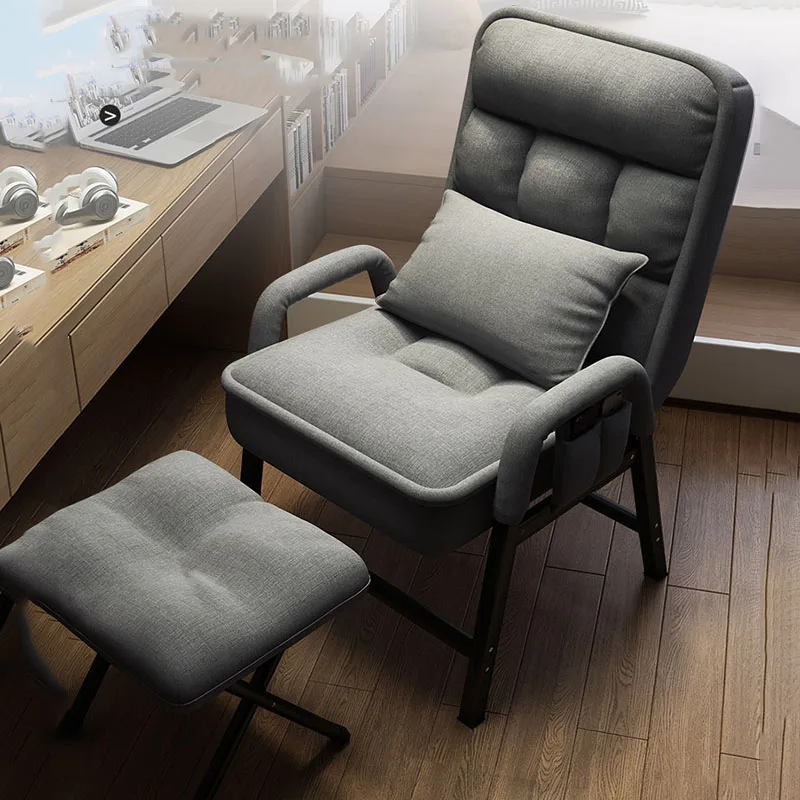 Ergonomic Gaming Computer Chair Reclining High Back Office Desk Chair with Footrest for Home Study Dormitory Comfortable Swivel