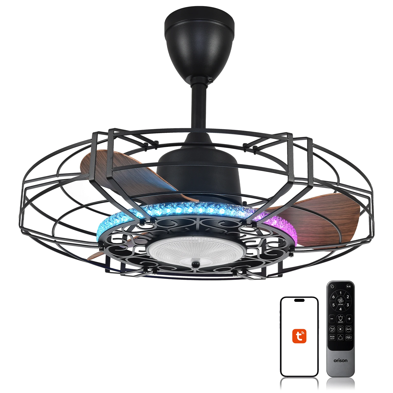 Outdoor Power Hub - Ventilatore da soffitto per esterni Orison