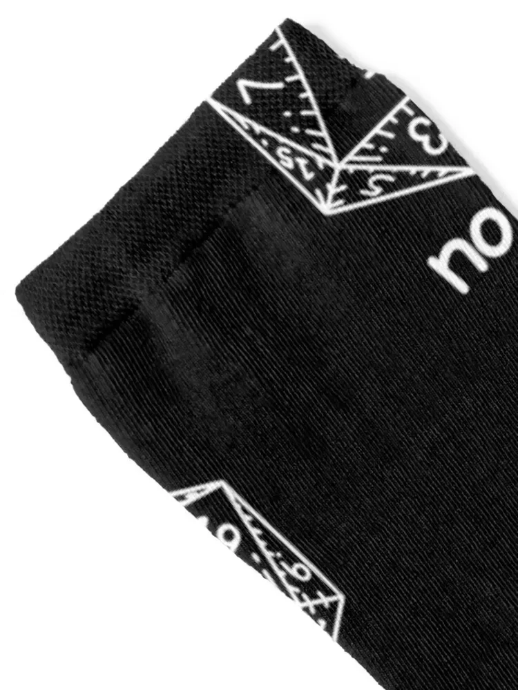 Nope. Natural One D20 - Dnd Funny Print Socks New year's sport happy Antiskid soccer Socks Men Women's