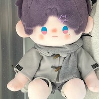 40cm Cute Korean Version Jacket Clothes Sitting Posture Plush Doll Dress Up Clothes Clothing Cosplay Replaceable Costume