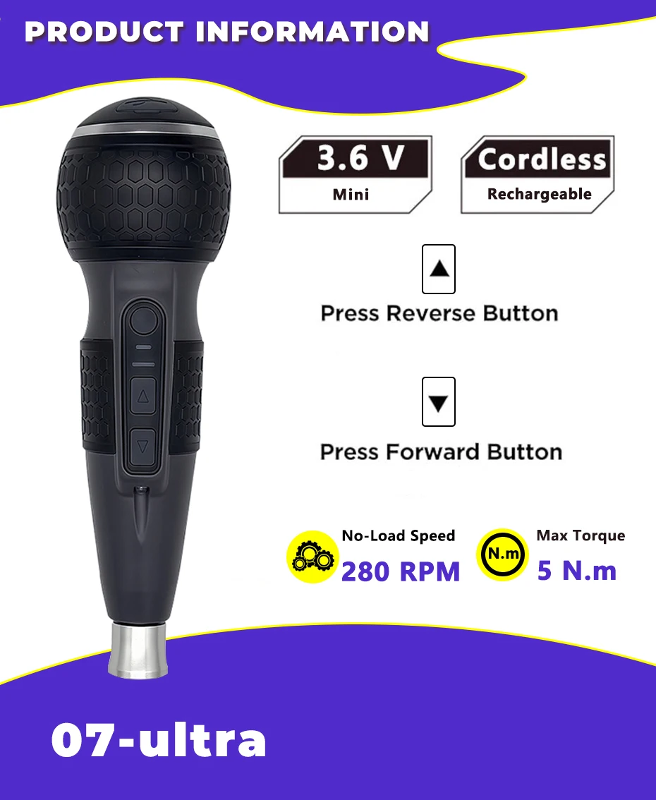 SHENHAOXU  Portable Cordless Electric Screwdriver 5–15Nm Torque 1800mAh Quick Charge LED Light DIY Repair Tool
