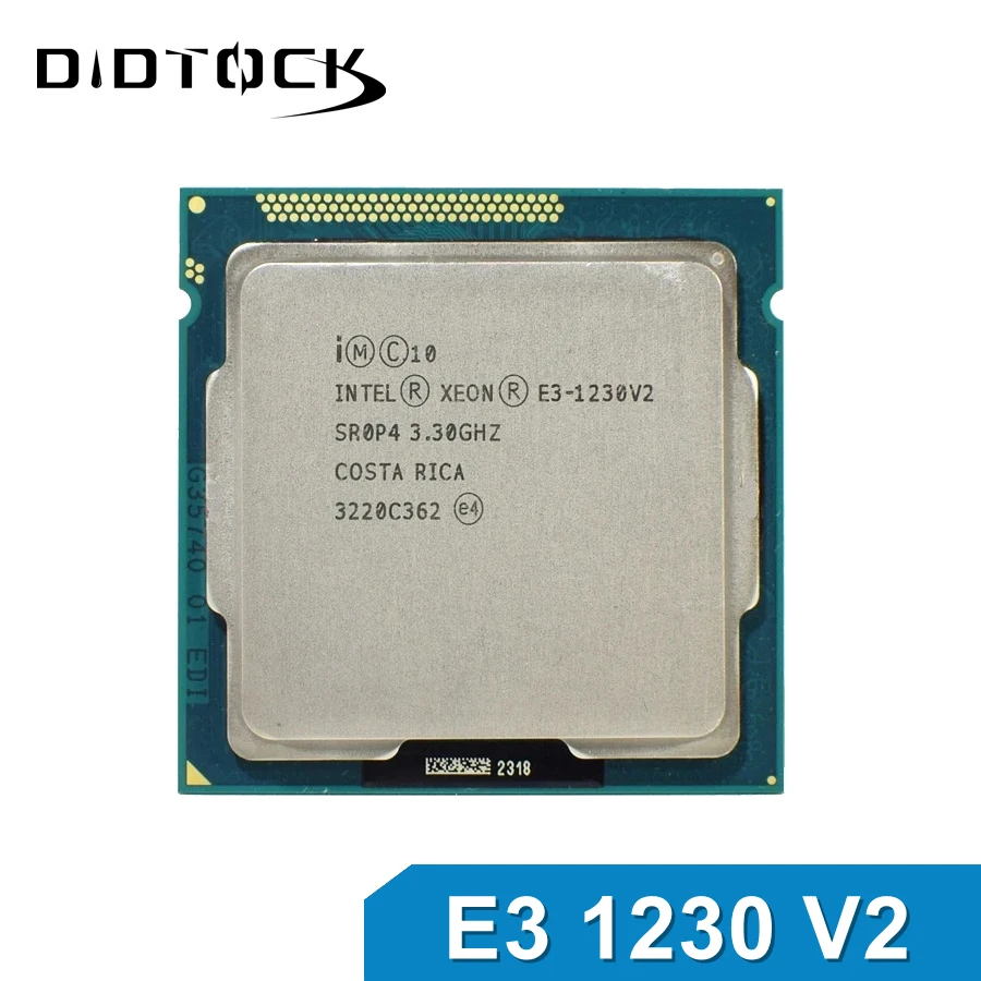 معالج Intel Xeon E3 1230 V2 3.3 جيجا هرتز 4-Core LGA 1155 CPU 1230V2