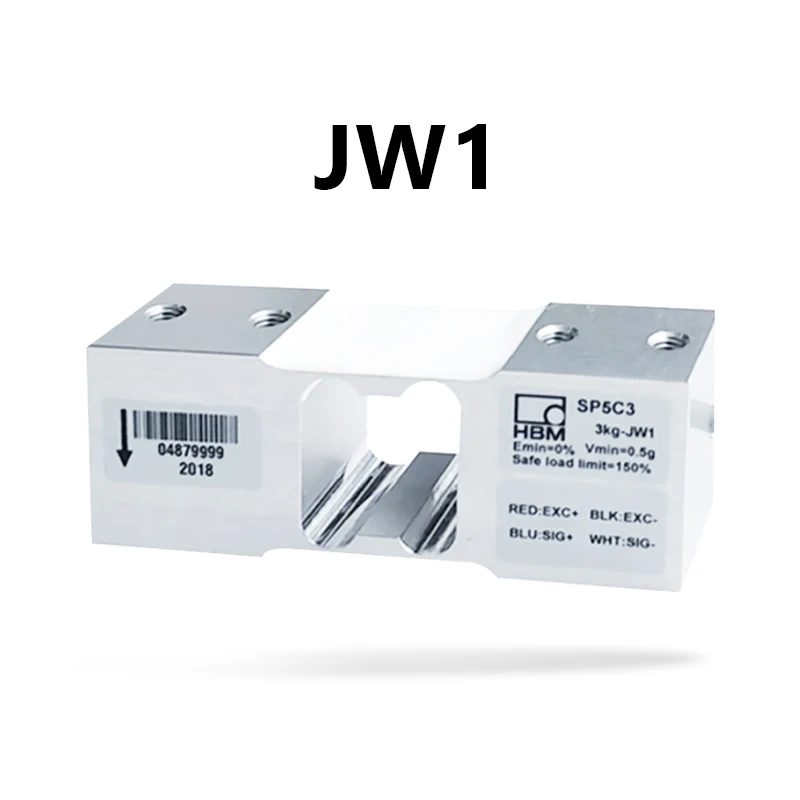 

HBM SP5 JW-1 Single-Point Load Cell Weighing Loads Cell With Class C3MR Precision Provides Precise Measurement Results